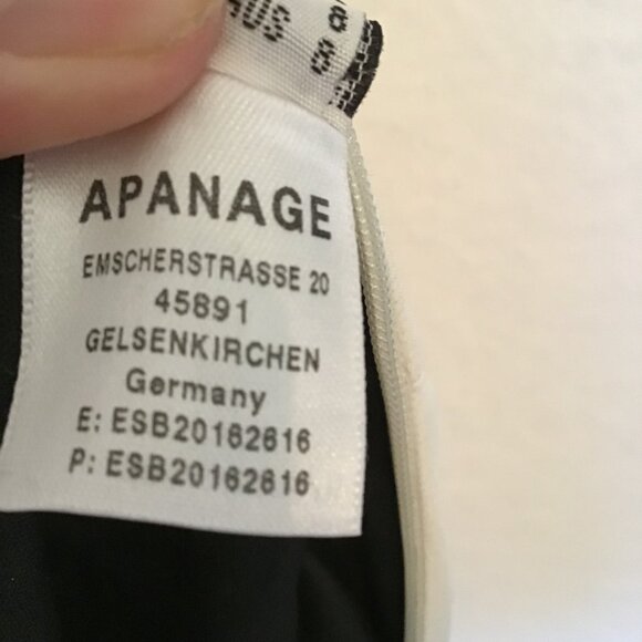 Apanage Spaghetti Strap A-Line Dress NWT Size 4 - Picture 12 of 14